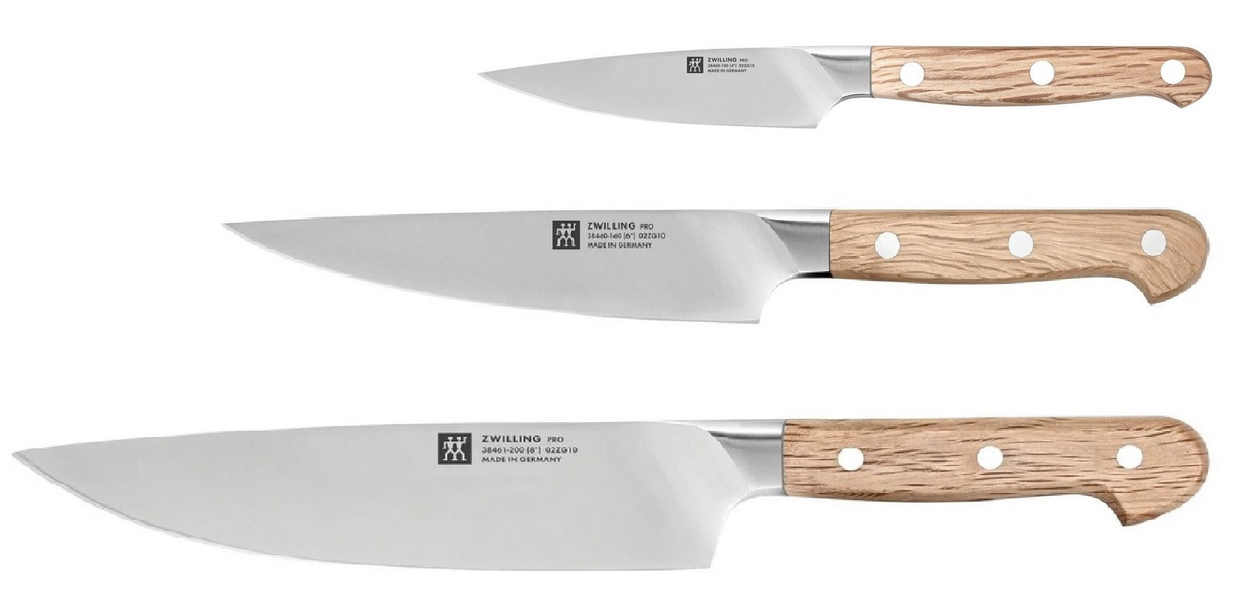 Zwilling Pro Wood Messerset 3-tlg, 38485-004