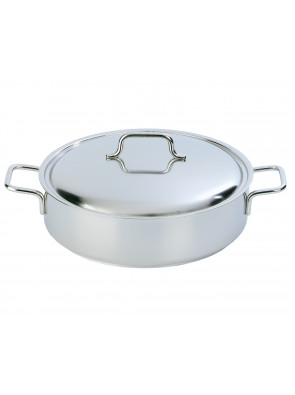 Demeyere Apollo - niedriger Kochtopf mit Deckel, Ø 28 cm, 4 L, 44328 A / 40850-353