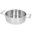 Demeyere Industry - niedriger Topf mit Deckel, Ø 24 cm, 2,2 L, 67324A / 1029676