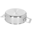 Demeyere Industry - niedriger Topf mit Deckel, Ø 24 cm, 2,2 L, 67324A / 1029676