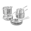 Demeyere Industry - Kochgeschirr-Set, 10-teilig, 48001