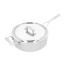 Demeyere Industry - niedriger Stieltopf m. Deckel, 28 cm, 67428A+67528 / 1029686